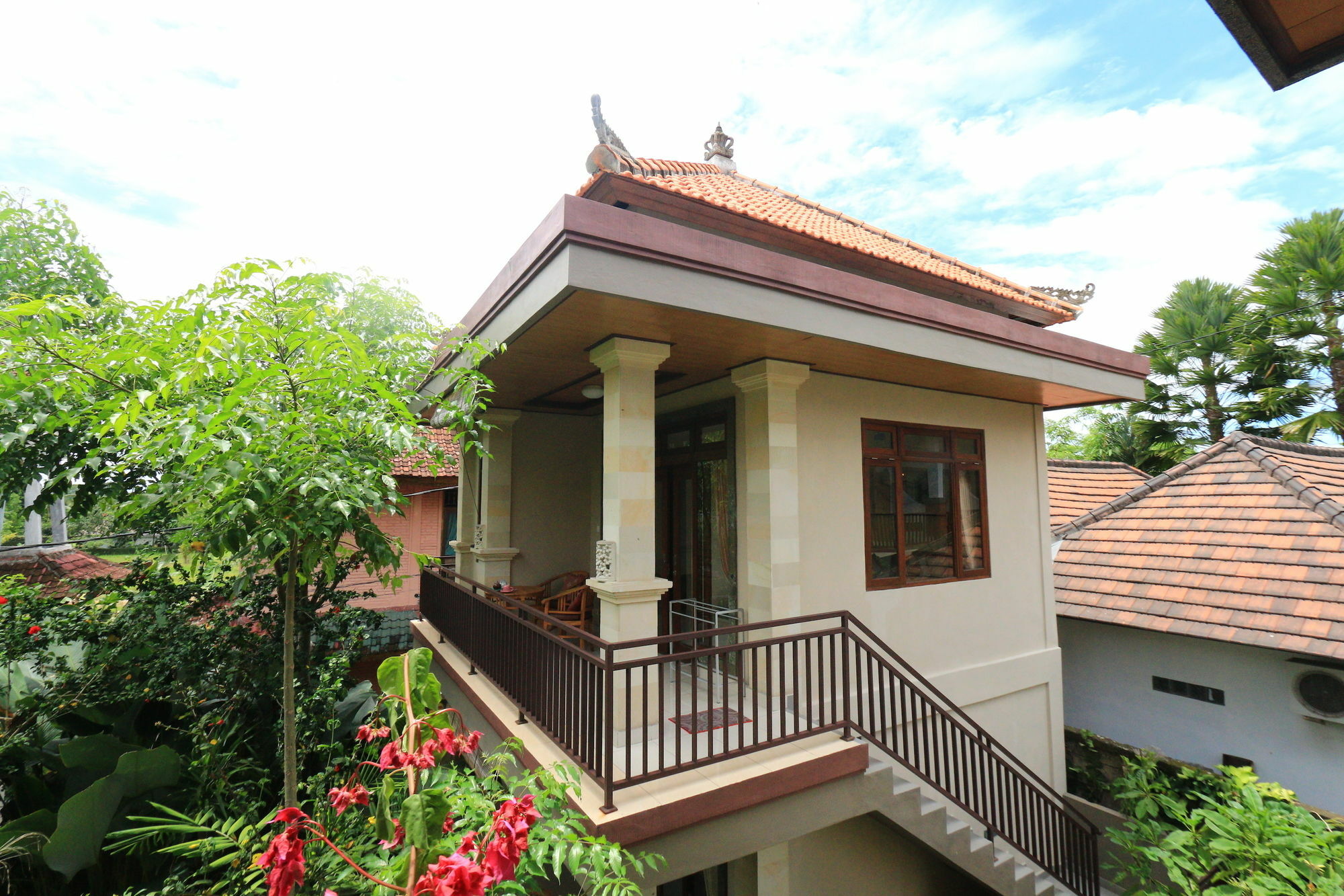 Frangipani Bungalow Otel Ubud Dış mekan fotoğraf