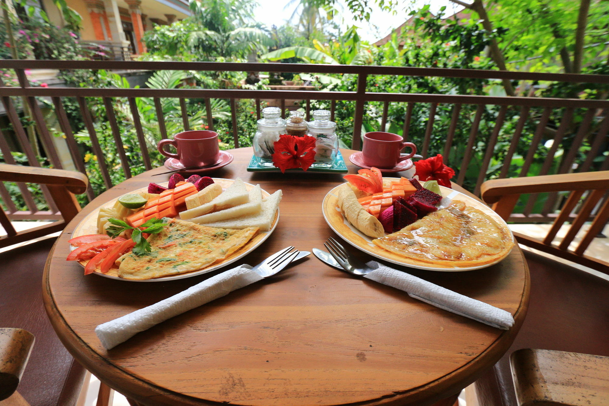 Frangipani Bungalow Otel Ubud Dış mekan fotoğraf