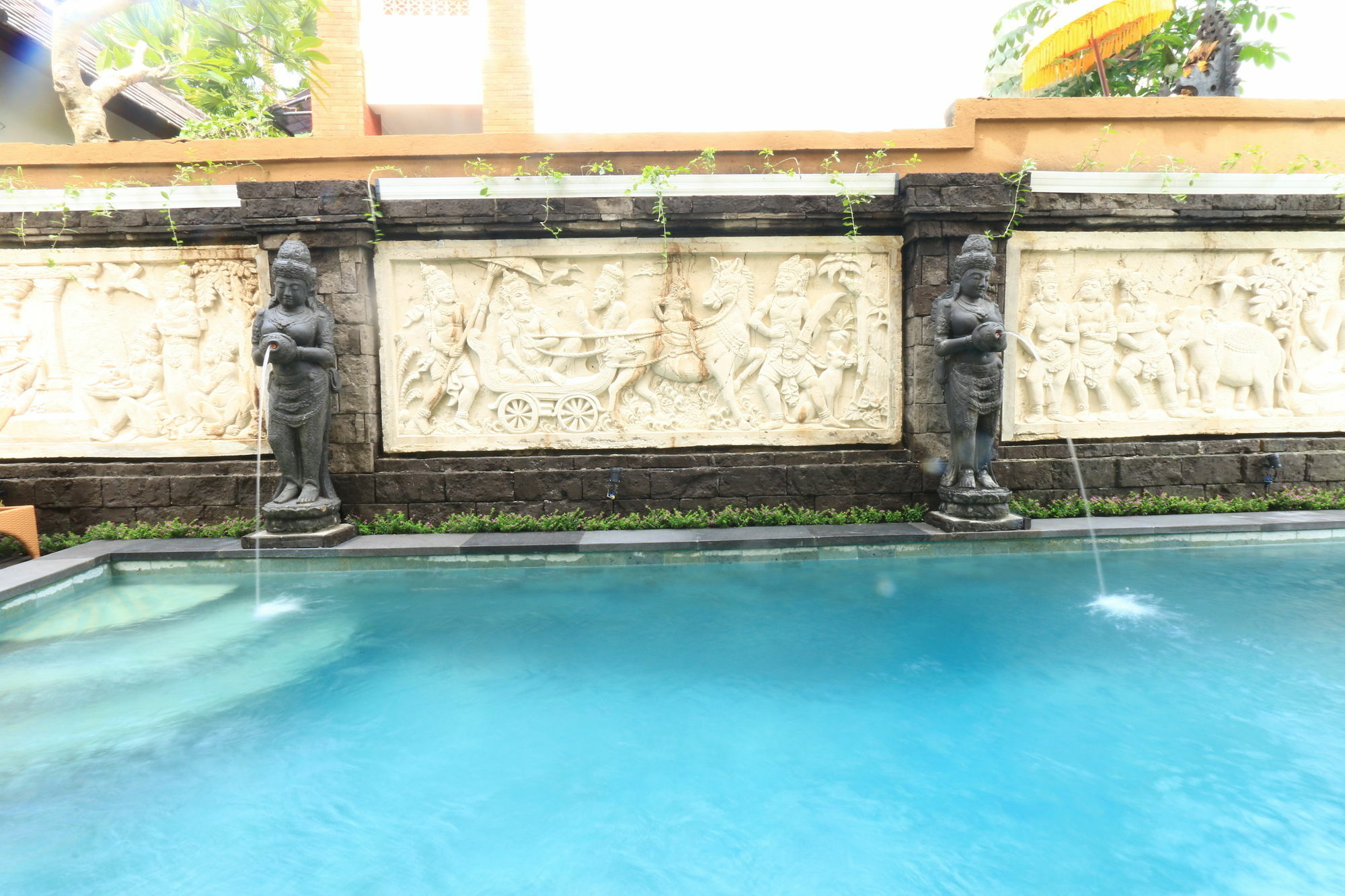 Frangipani Bungalow Otel Ubud Dış mekan fotoğraf