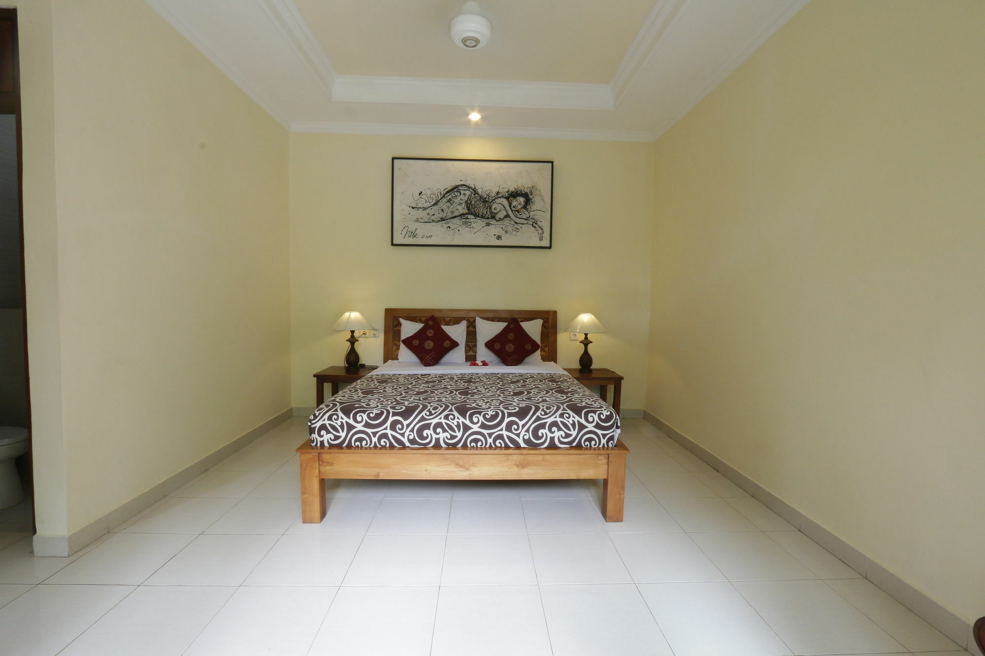 Frangipani Bungalow Otel Ubud Dış mekan fotoğraf