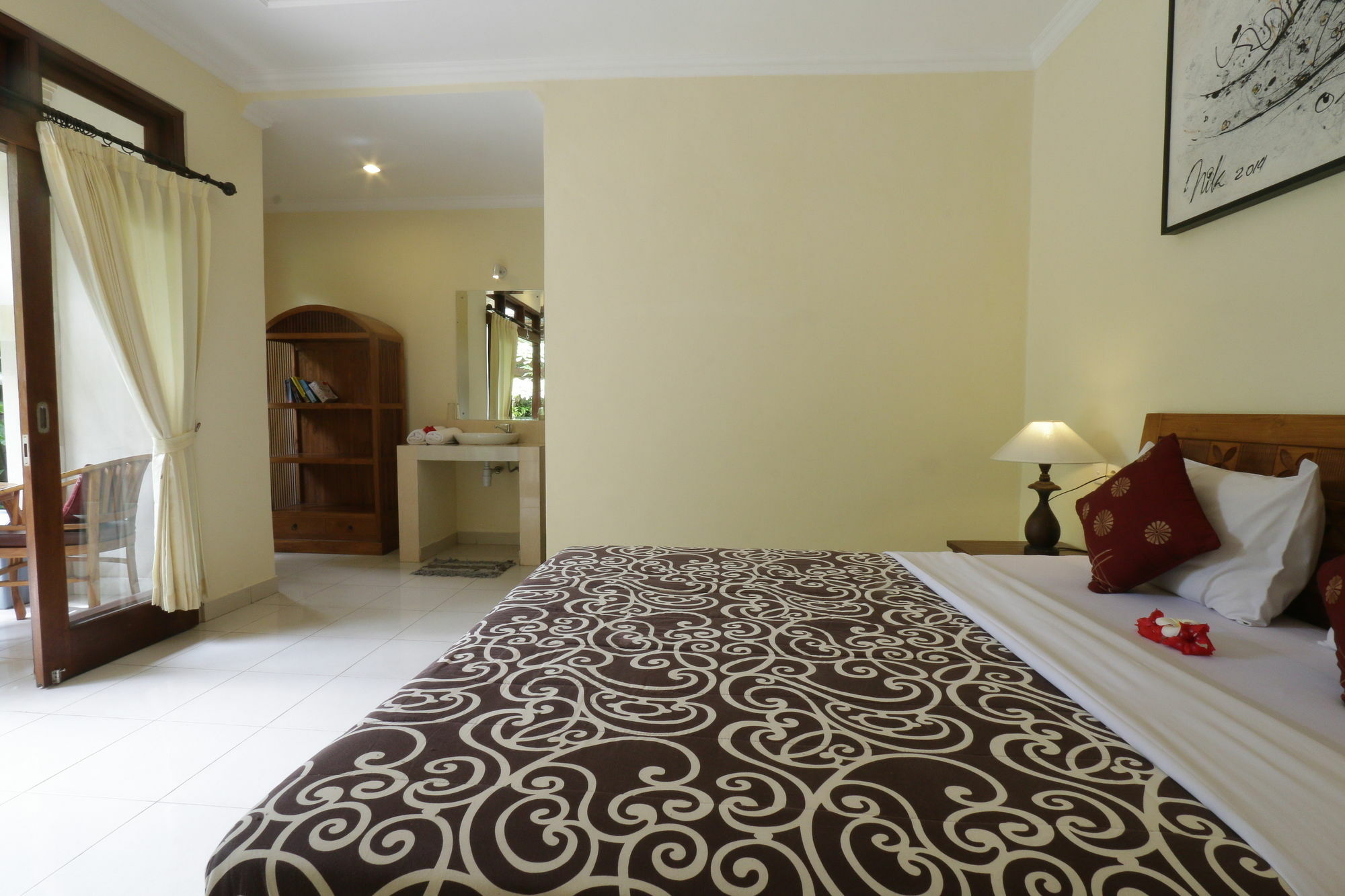 Frangipani Bungalow Otel Ubud Dış mekan fotoğraf