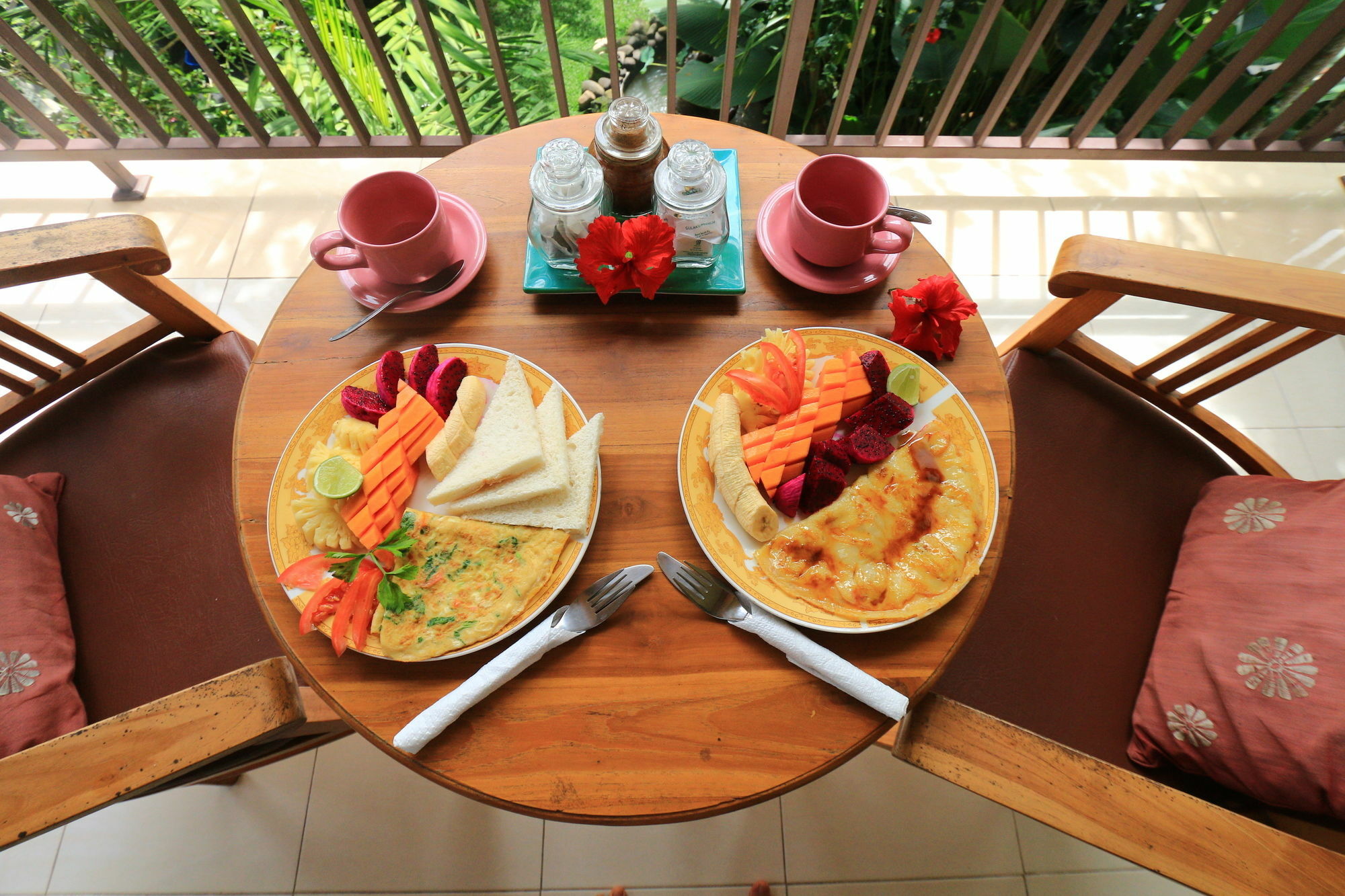 Frangipani Bungalow Otel Ubud Dış mekan fotoğraf