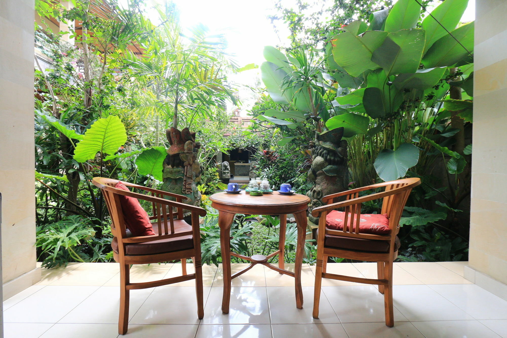 Frangipani Bungalow Otel Ubud Dış mekan fotoğraf