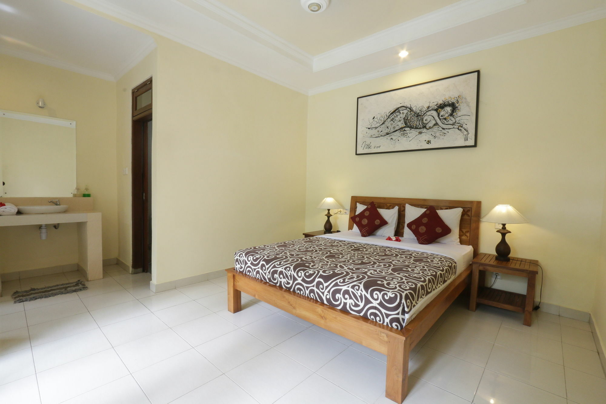 Frangipani Bungalow Otel Ubud Dış mekan fotoğraf