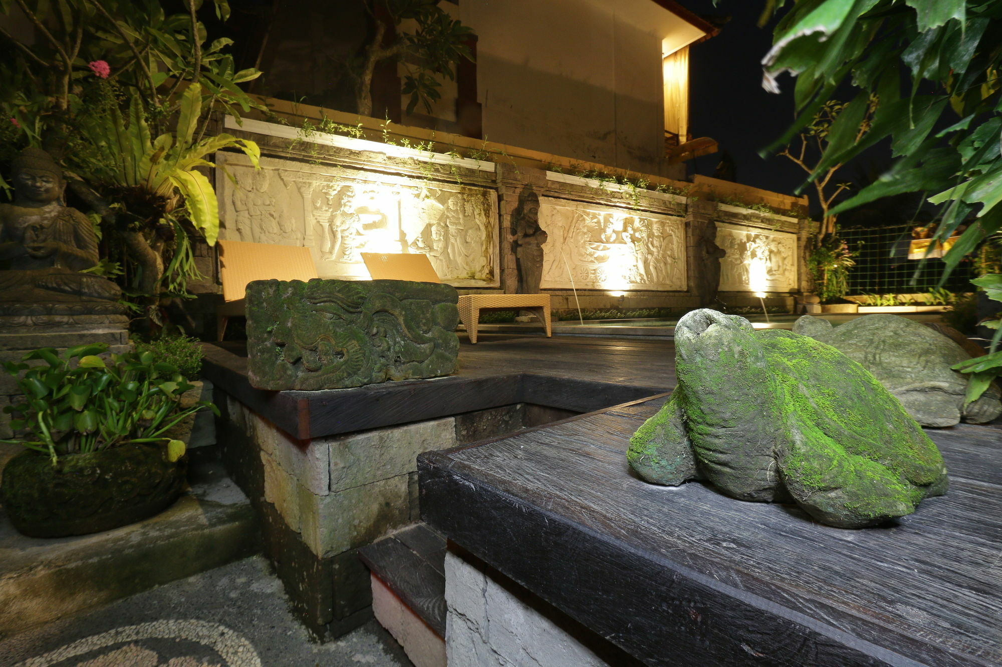 Frangipani Bungalow Otel Ubud Dış mekan fotoğraf