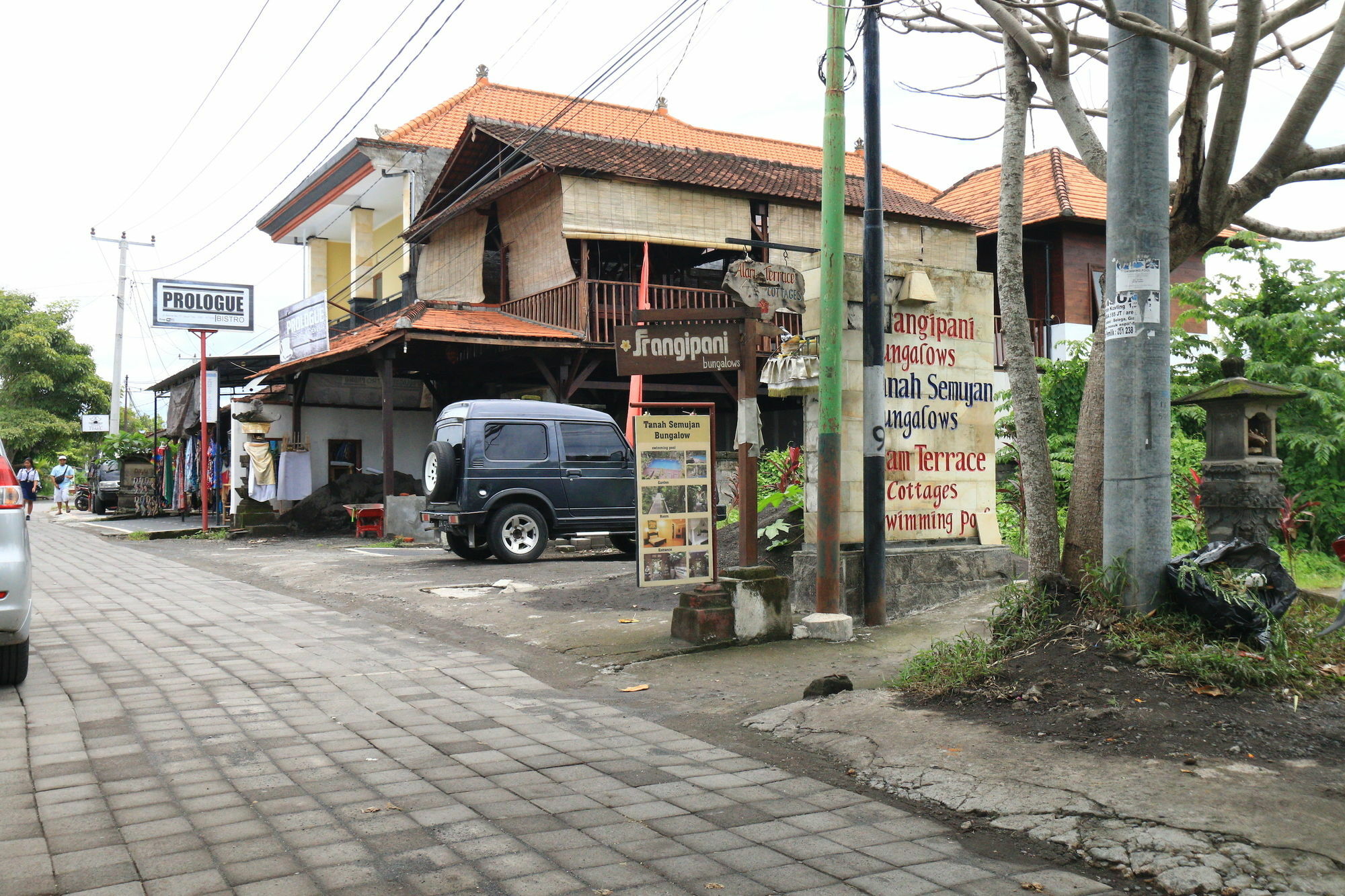 Frangipani Bungalow Otel Ubud Dış mekan fotoğraf