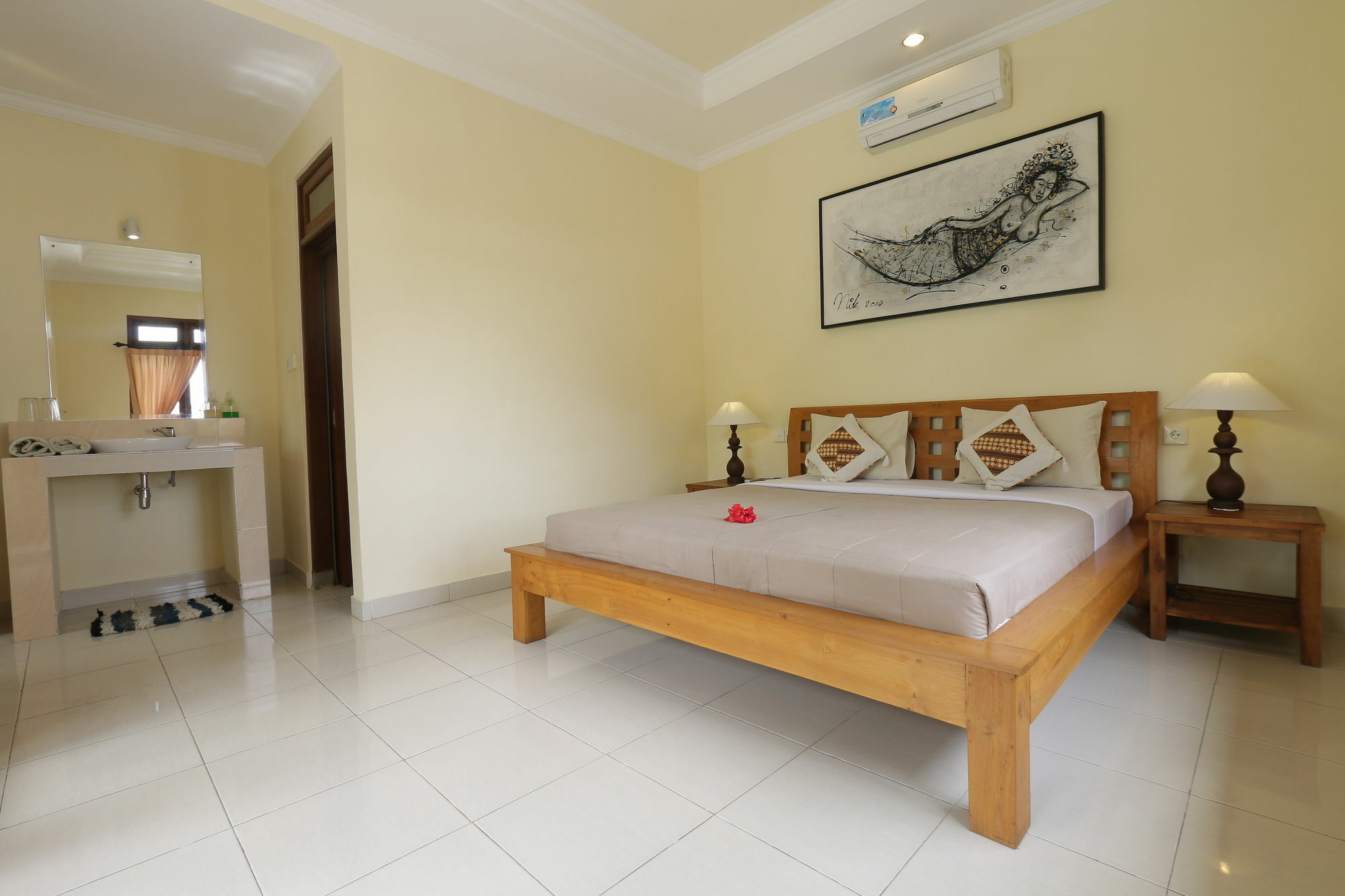 Frangipani Bungalow Otel Ubud Dış mekan fotoğraf