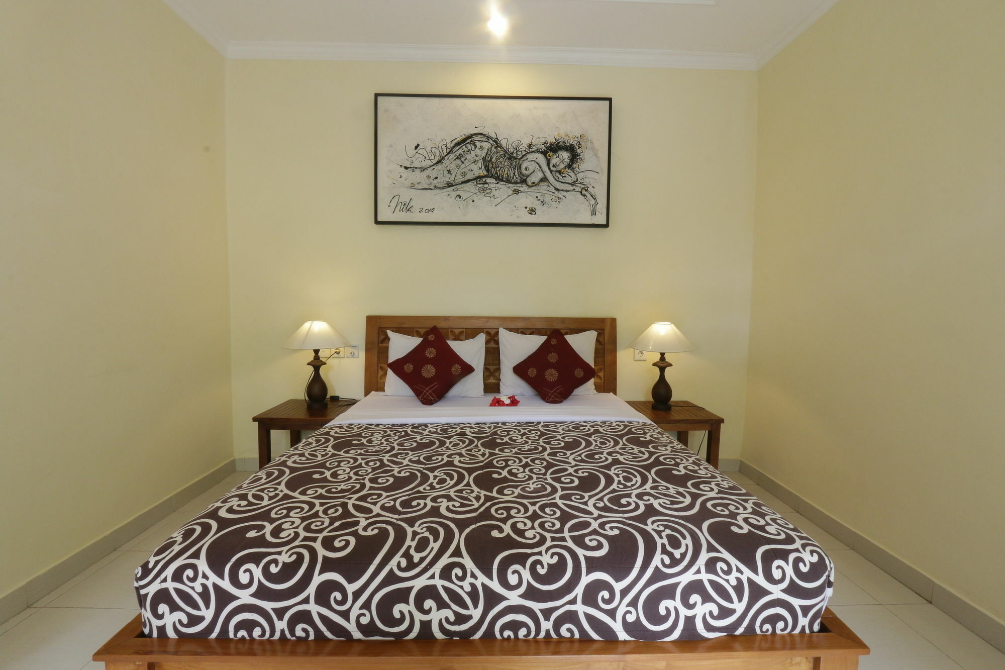 Frangipani Bungalow Otel Ubud Dış mekan fotoğraf